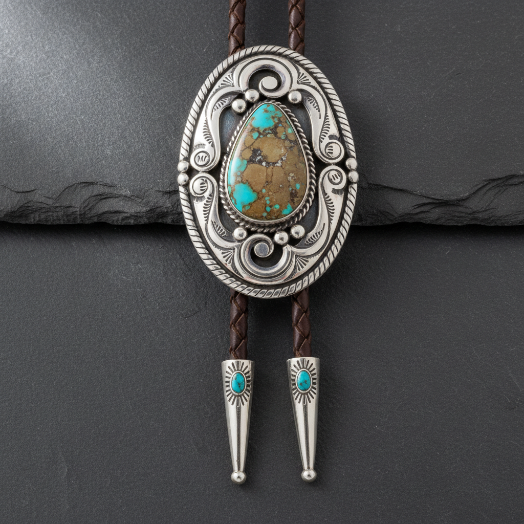 Tommy Singer Navajo Bolo