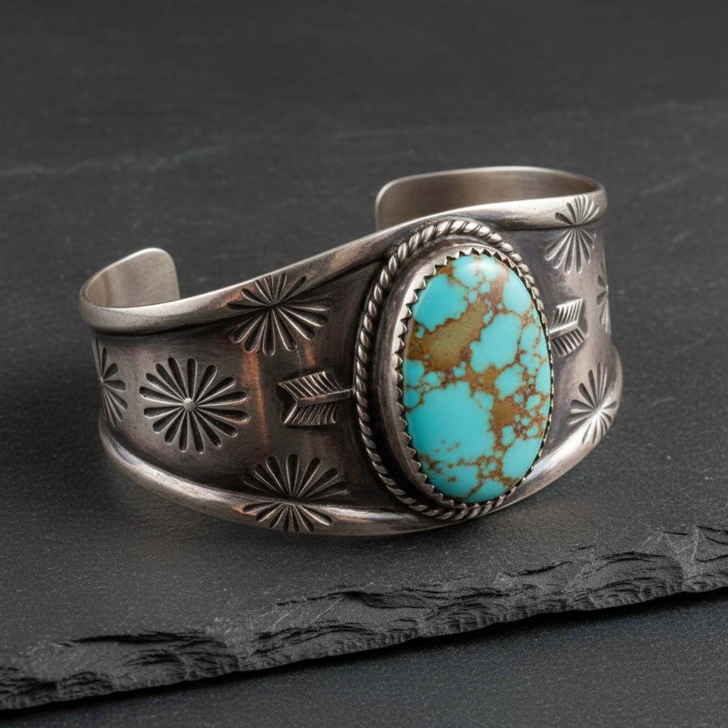 Running Bear Vintage Cuff